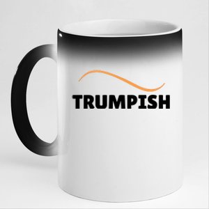 Funny TRUMPISH 11oz Black Color Changing Mug