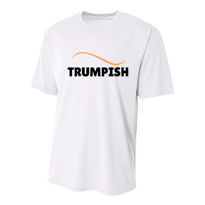 Funny TRUMPISH Youth Performance Sprint T-Shirt