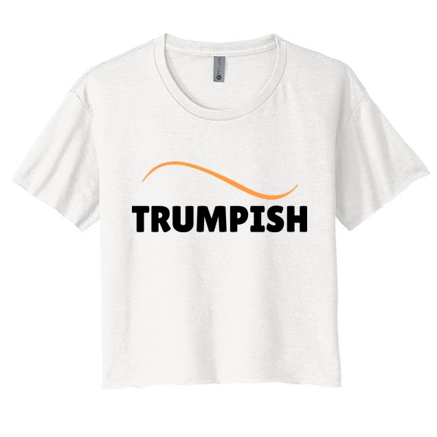Funny TRUMPISH Crop Top