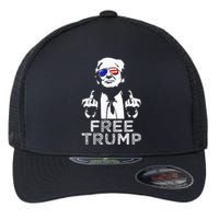 Free Trump Free Donald Trump 2024 Flexfit Unipanel Trucker Cap