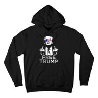 Free Trump Free Donald Trump 2024 Hoodie