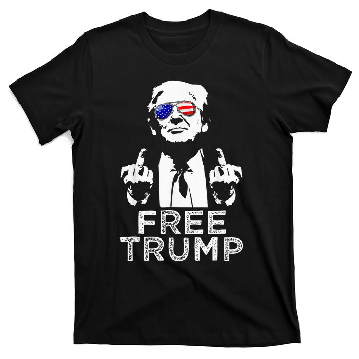 Free Trump Free Donald Trump 2024 T-Shirt