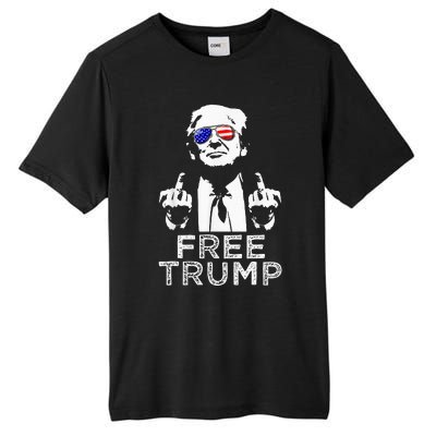 Free Trump Free Donald Trump 2024 Tall Fusion ChromaSoft Performance T-Shirt