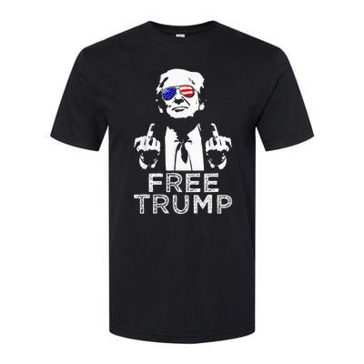 Free Trump Free Donald Trump 2024 Softstyle CVC T-Shirt