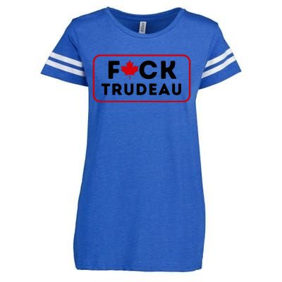 F*Ck Trudeau Enza Ladies Jersey Football T-Shirt