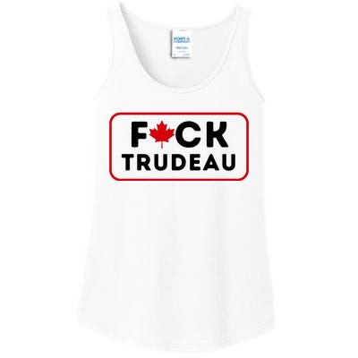 F*Ck Trudeau Ladies Essential Tank