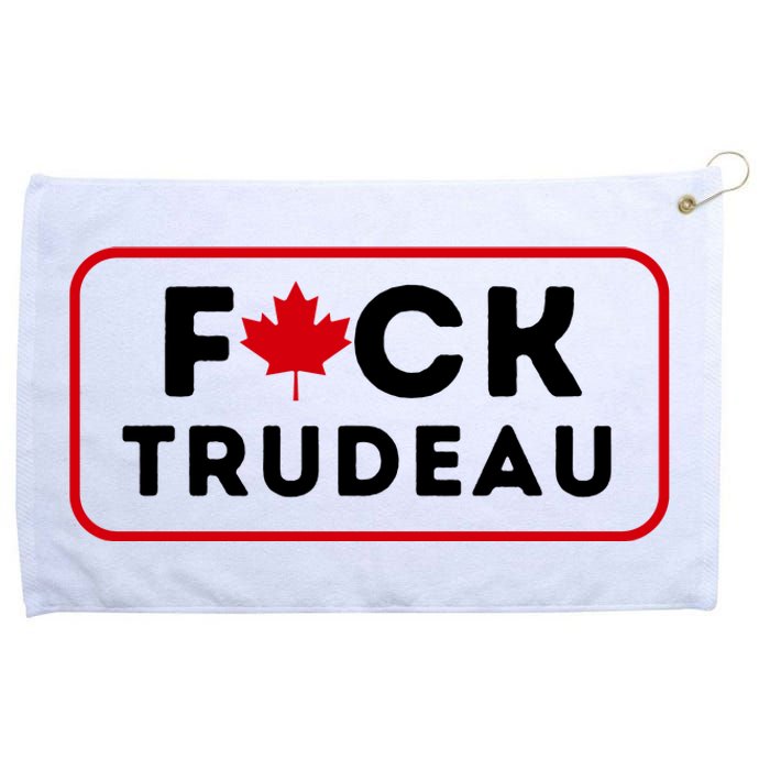 F*Ck Trudeau Grommeted Golf Towel