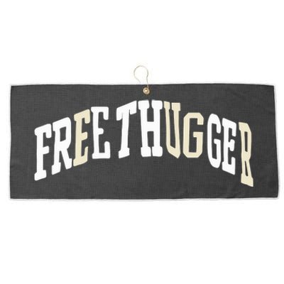 Free Thugger Large Microfiber Waffle Golf Towel