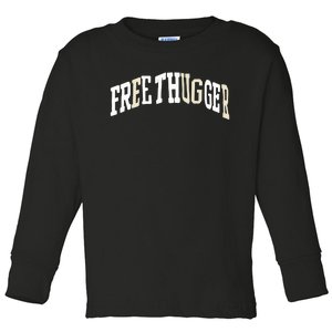 Free Thugger Toddler Long Sleeve Shirt