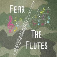 Fear The Flutes Flute Player Flutist Marching Band Music Legacy Tie Dye Trucker Hat