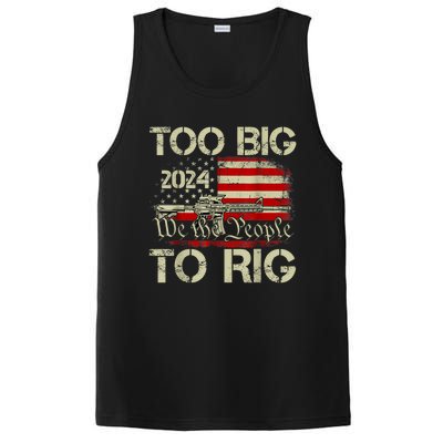 Funny Trump Funny Too Big To Rig PosiCharge Competitor Tank