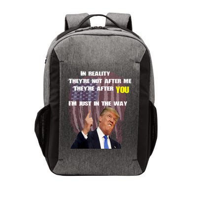 Free Trump, Free Donald Trump 2024 Vector Backpack