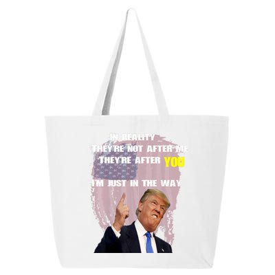 Free Trump, Free Donald Trump 2024 25L Jumbo Tote