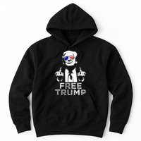 Free Trump Free Donald Trump 2024 Hoodie