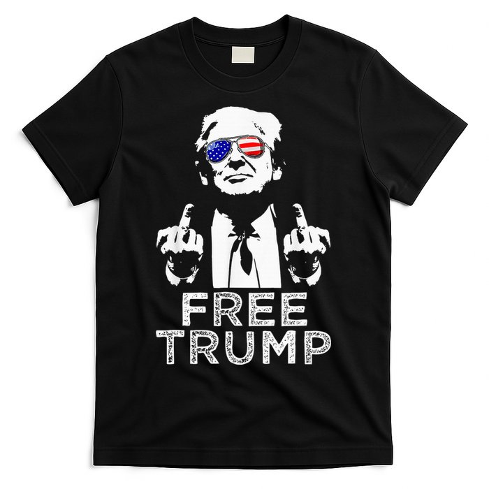 Free Trump Free Donald Trump 2024 T-Shirt