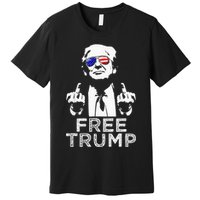 Free Trump Free Donald Trump 2024 Premium T-Shirt