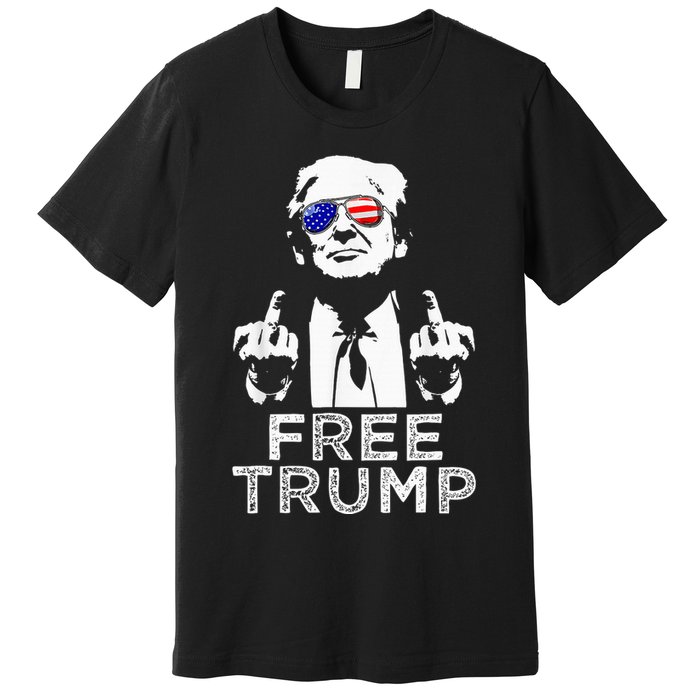 Free Trump Free Donald Trump 2024 Premium T-Shirt