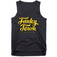 FUNKY TOWN Fort Worth TX Script Tank Top