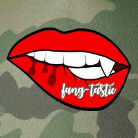 Fang Tastic Funny Vampire Lips Legacy Tie Dye Trucker Hat