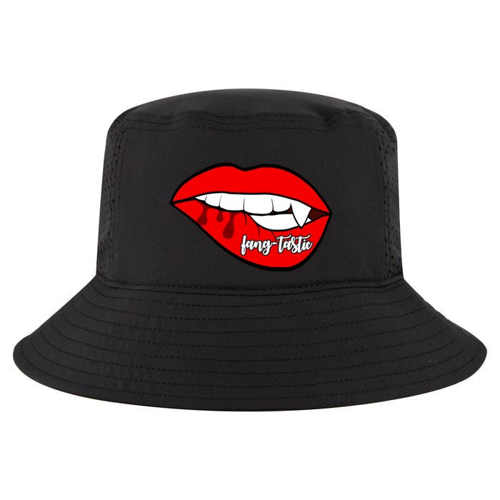 Fang Tastic Funny Vampire Lips Cool Comfort Performance Bucket Hat