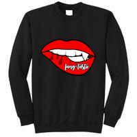 Fang Tastic Funny Vampire Lips Sweatshirt