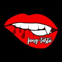 Fang Tastic Funny Vampire Lips Impact Tech Backpack