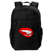 Fang Tastic Funny Vampire Lips Backpack