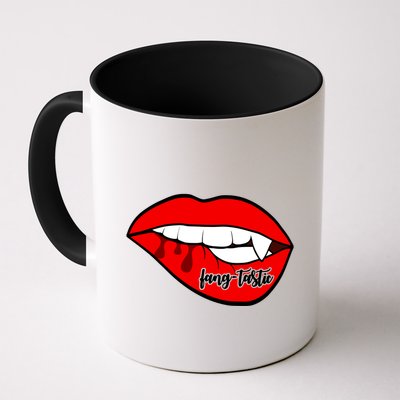 Fang Tastic Funny Vampire Lips Mug