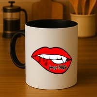 Fang Tastic Funny Vampire Lips Mug