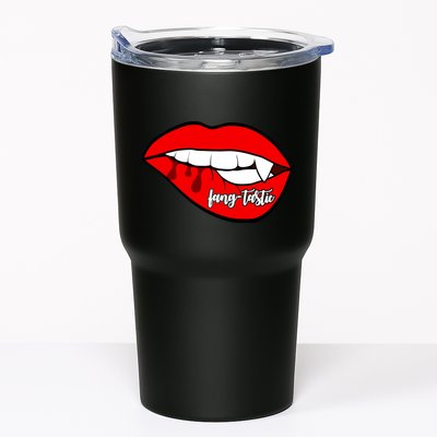 Fang Tastic Funny Vampire Lips Tumbler