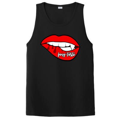 Fang Tastic Funny Vampire Lips PosiCharge Competitor Tank