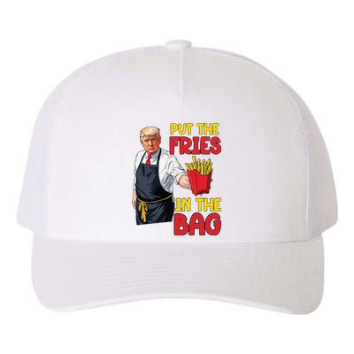 Funny Trump Fast Food Put The Fries In The Bag 2024 Yupoong Adult 5-Panel Trucker Hat