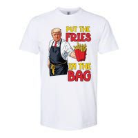 Funny Trump Fast Food Put The Fries In The Bag 2024 Softstyle CVC T-Shirt