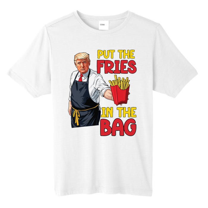 Funny Trump Fast Food Put The Fries In The Bag 2024 Tall Fusion ChromaSoft Performance T-Shirt