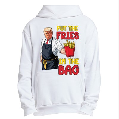 Funny Trump Fast Food Put The Fries In The Bag 2024 Urban Pullover Hoodie