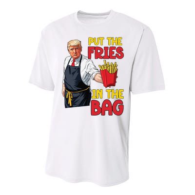 Funny Trump Fast Food Put The Fries In The Bag 2024 Performance Sprint T-Shirt