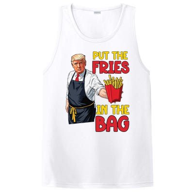 Funny Trump Fast Food Put The Fries In The Bag 2024 PosiCharge Competitor Tank