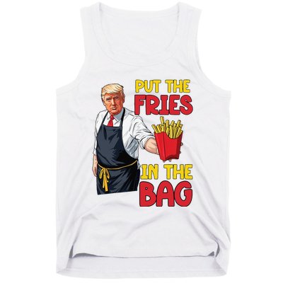 Funny Trump Fast Food Put The Fries In The Bag 2024 Tank Top