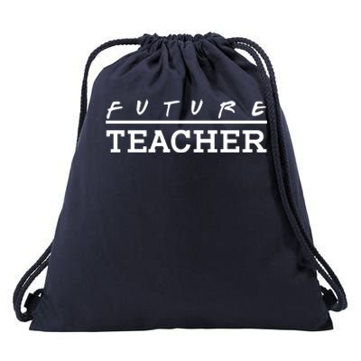 Future Teacher Drawstring Bag