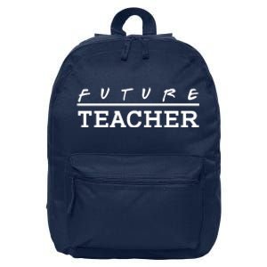 Future Teacher 16 in Basic Backpack