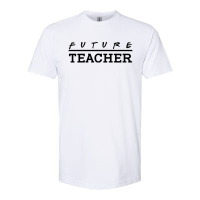 Future Teacher Softstyle® CVC T-Shirt