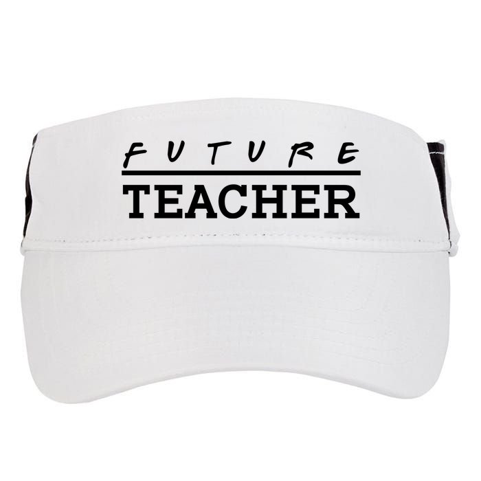 Future Teacher Adult Drive Performance Visor