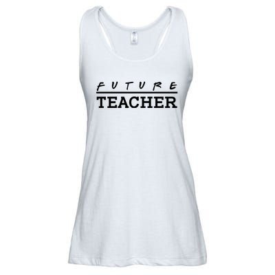 Future Teacher Ladies Essential Flowy Tank