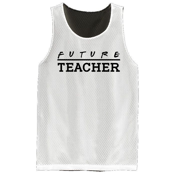 Future Teacher Mesh Reversible Basketball Jersey Tank