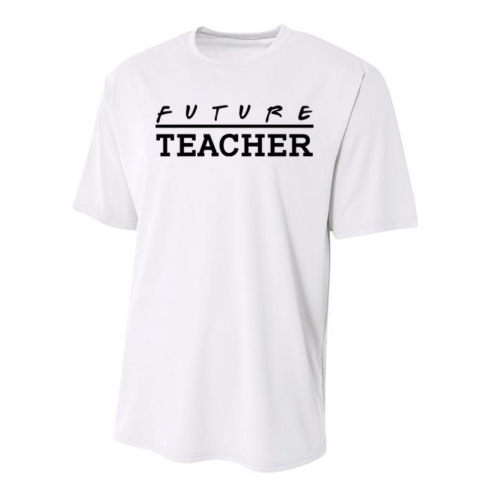 Future Teacher Performance Sprint T-Shirt