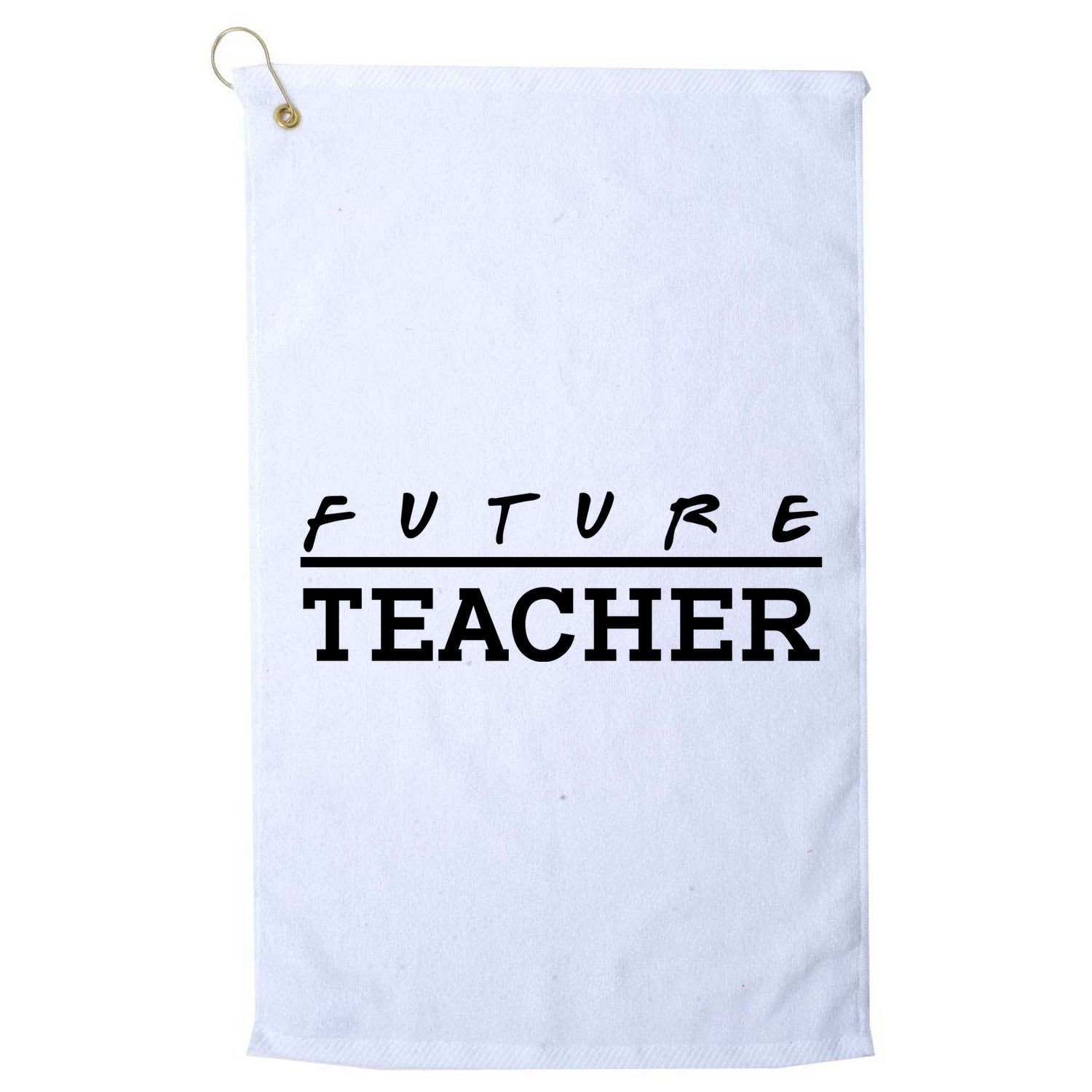 Future Teacher Golf Towel