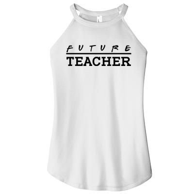 Future Teacher Women's Perfect Tri Rocker Tank