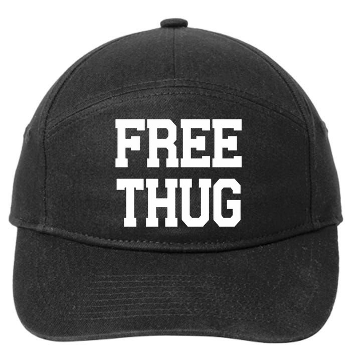 Free Thug 7-Panel Snapback Hat