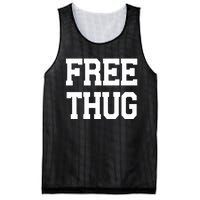 Free Thug Mesh Reversible Basketball Jersey Tank