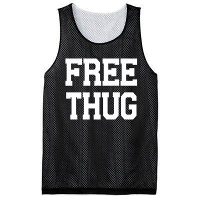 Free Thug Mesh Reversible Basketball Jersey Tank